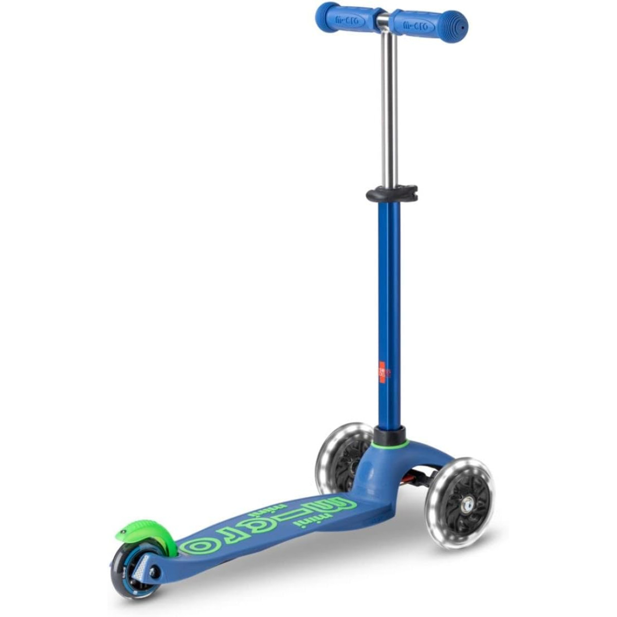 Mini Micro Deluxe LED Scooter | Crystal Blue