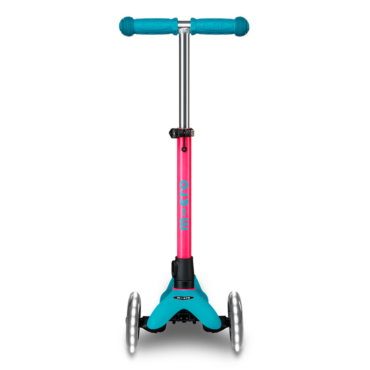 Mini Micro Deluxe Neon LED tõukeratas | Marine Pink