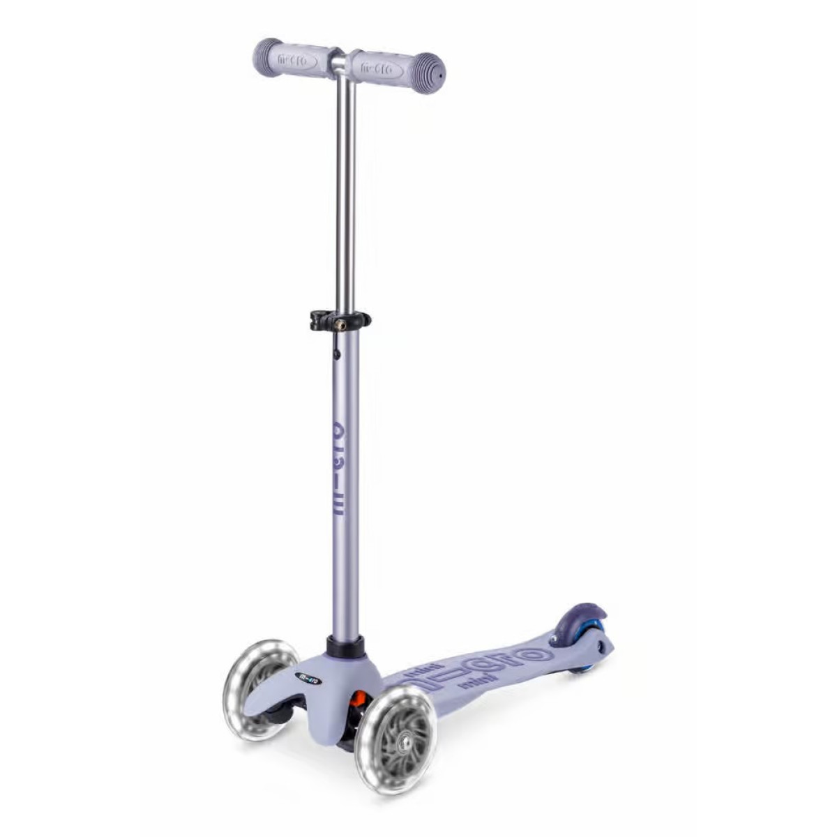 Mini Micro Deluxe Rock & Go LED tõukeratas | Lavender Mist