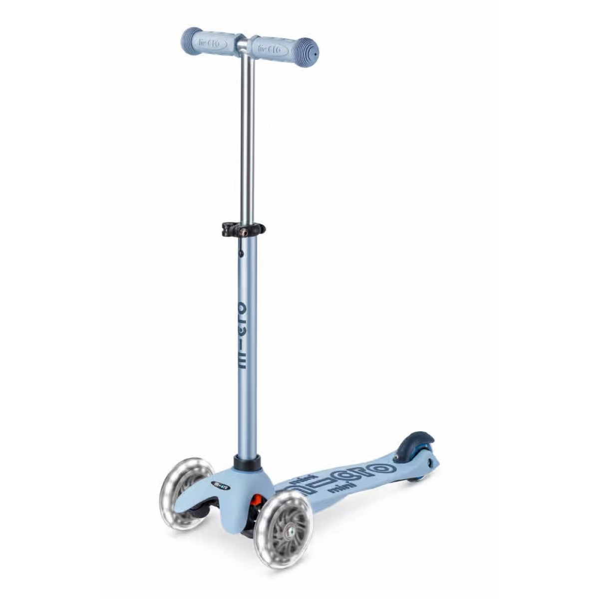 Mini Micro Deluxe Rock & Go LED Scooter | Ocean Slate