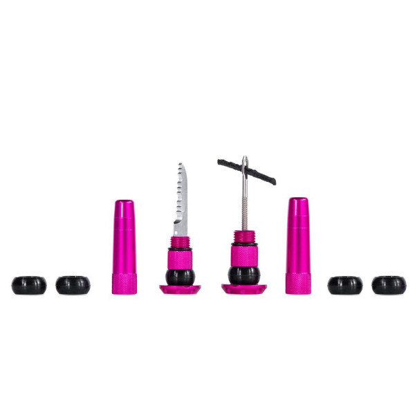 Muc-Off Stealth Tubeless Puncture Plugs remondikomplekt | roosa Muc-Off Stealth Tubeless Puncture Plugs remondikomplekt | roosa