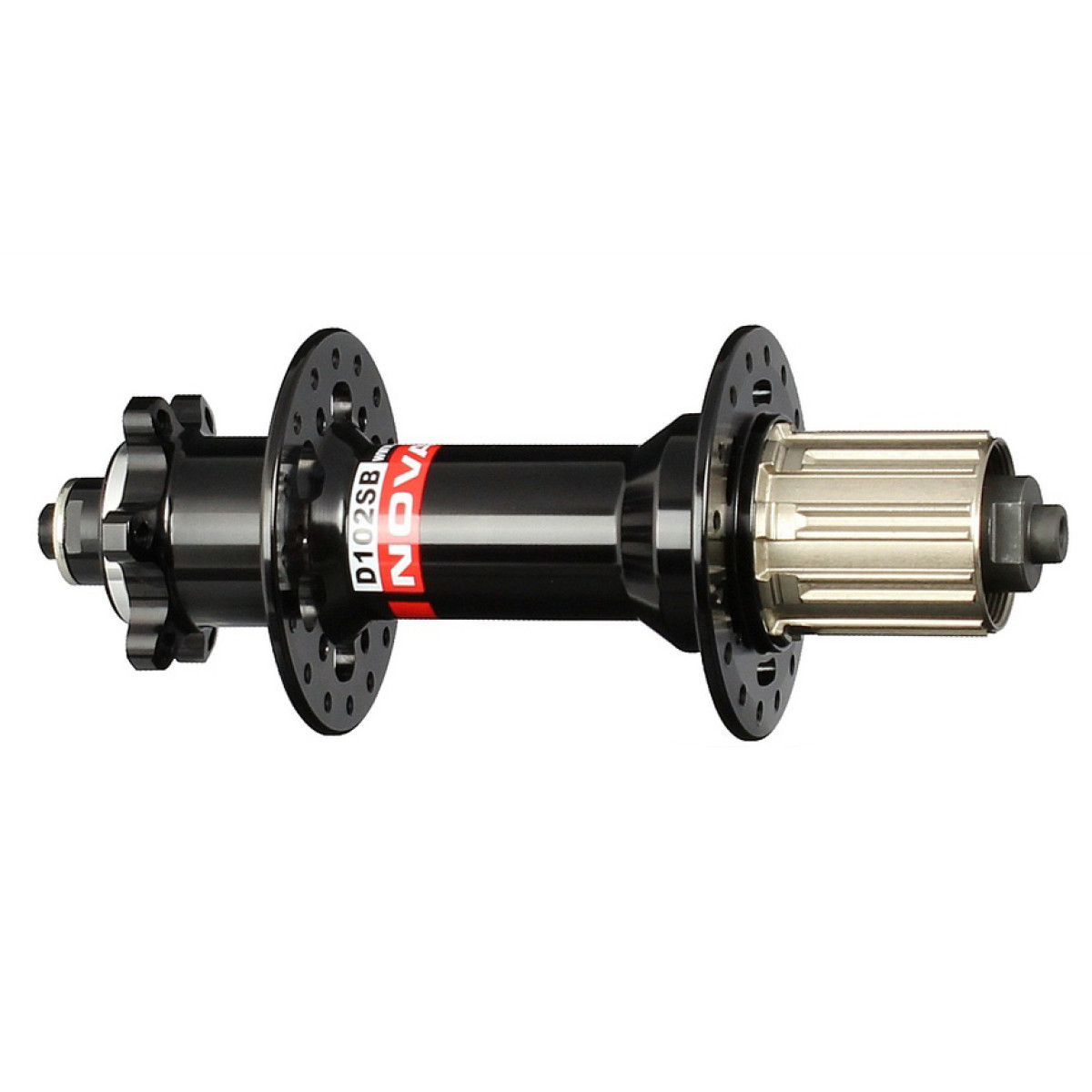 Novatec D102SB-QR-S4S Fat Bike tagarumm | 6-poldiline | 9/10/11-käiguline | 10x170 mm