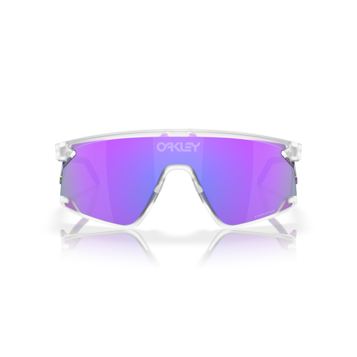 Oakley Bxtr Metal päikeseprillid | Matte Clear - Prizm Violet