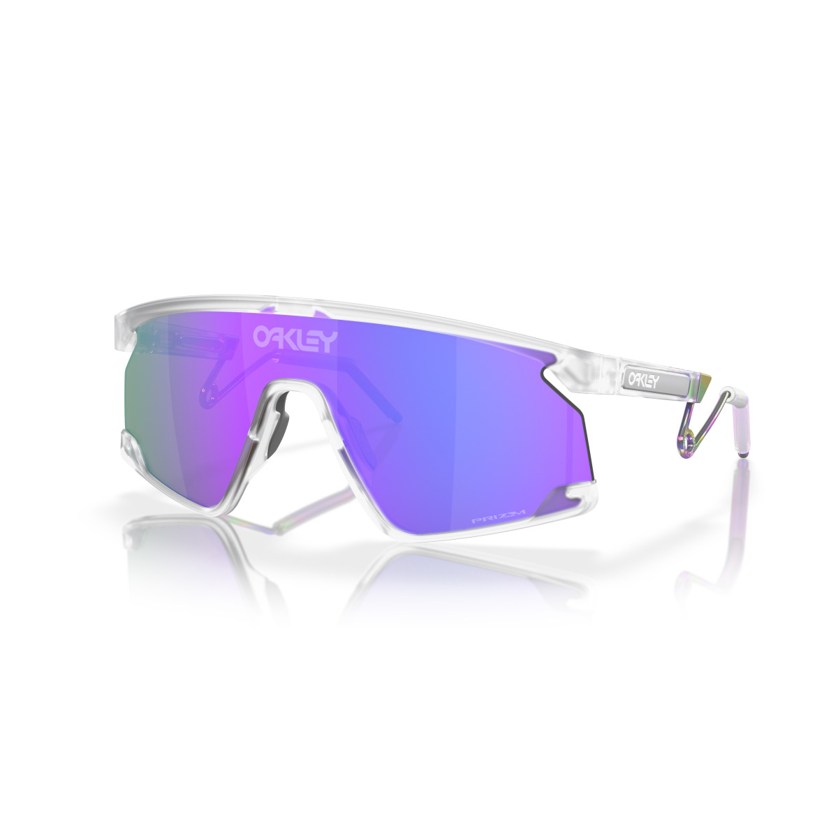 Oakley Bxtr Metal päikeseprillid | Matte Clear - Prizm Violet