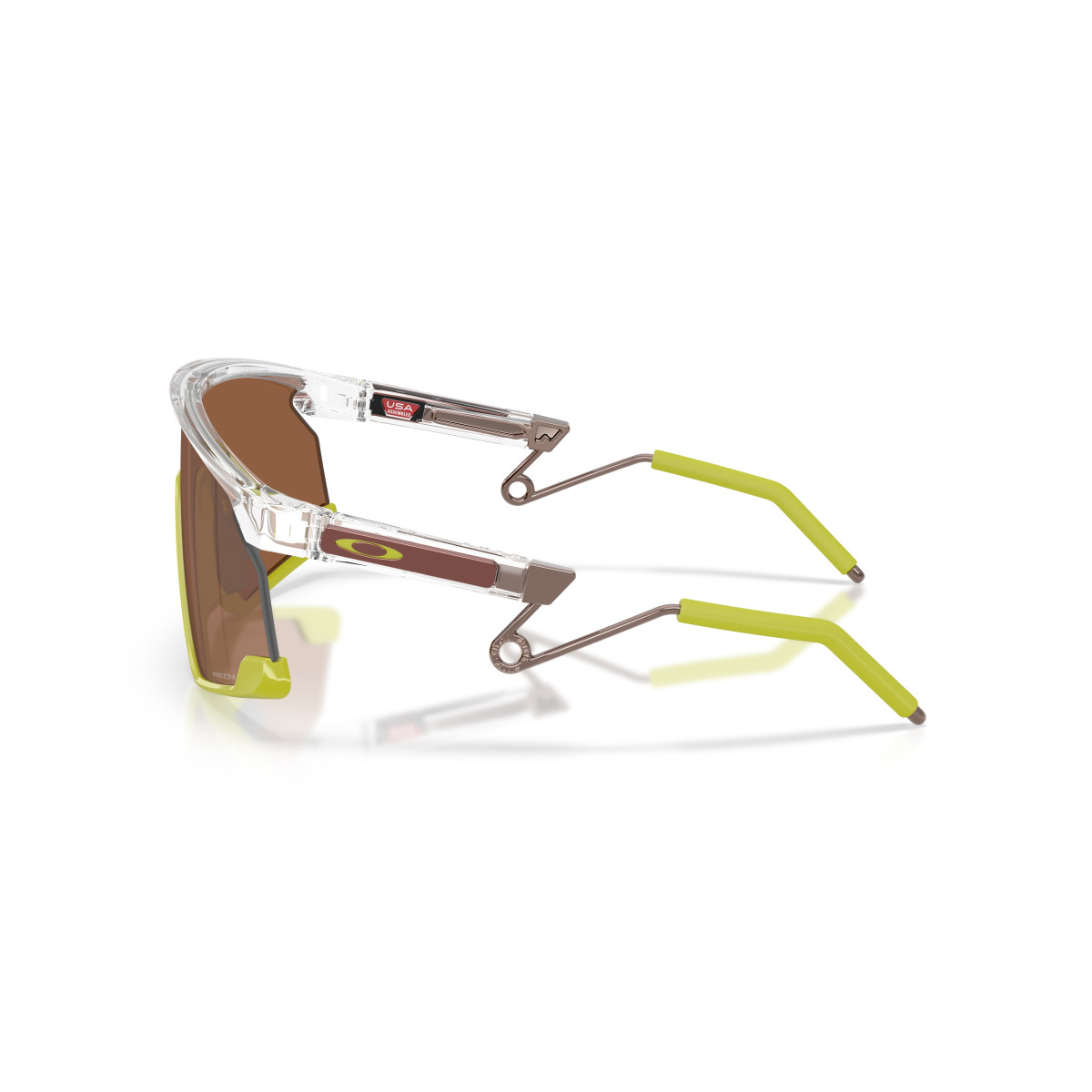 Oakley Bxtr Metal päikeseprillid | Polished Clear - Prizm Tungsten