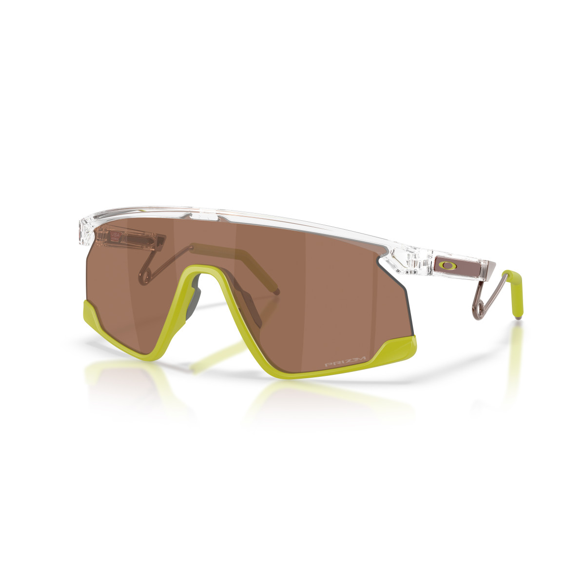 Oakley Bxtr Metal päikeseprillid | Polished Clear - Prizm Tungsten
