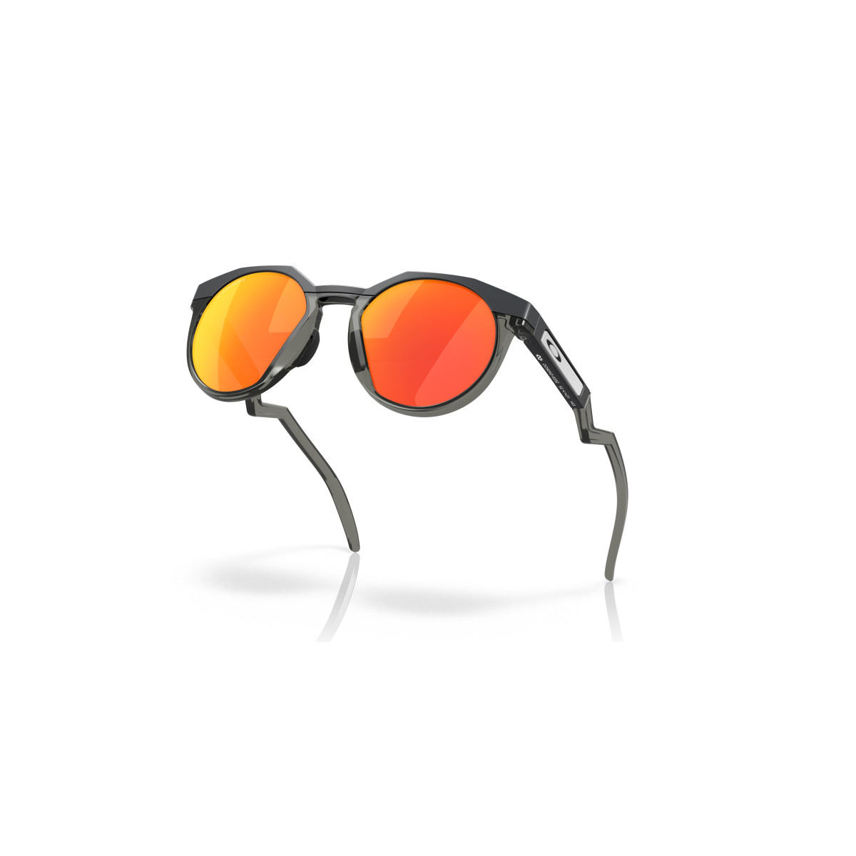 Oakley Hstn päikeseprillid | Matte Carbon - Prizm Ruby