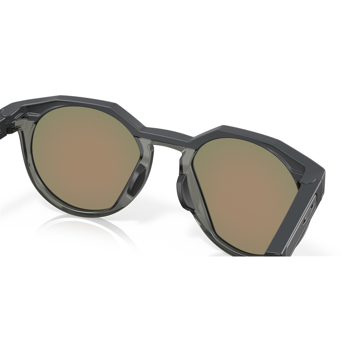 Oakley Hstn päikeseprillid | Matte Carbon - Prizm Ruby