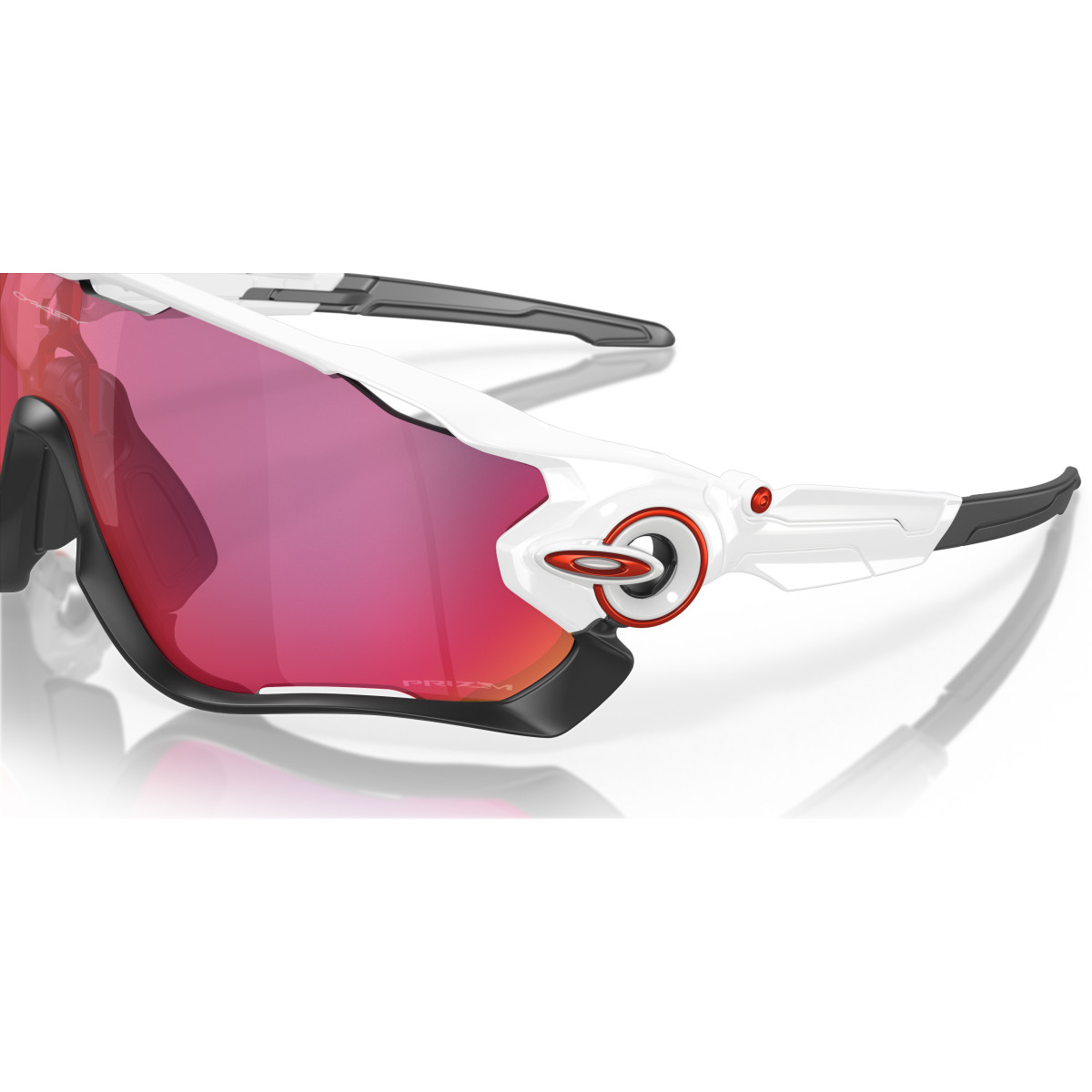 Oakley Jawbreaker päikeseprillid | Polished White - Prizm Road