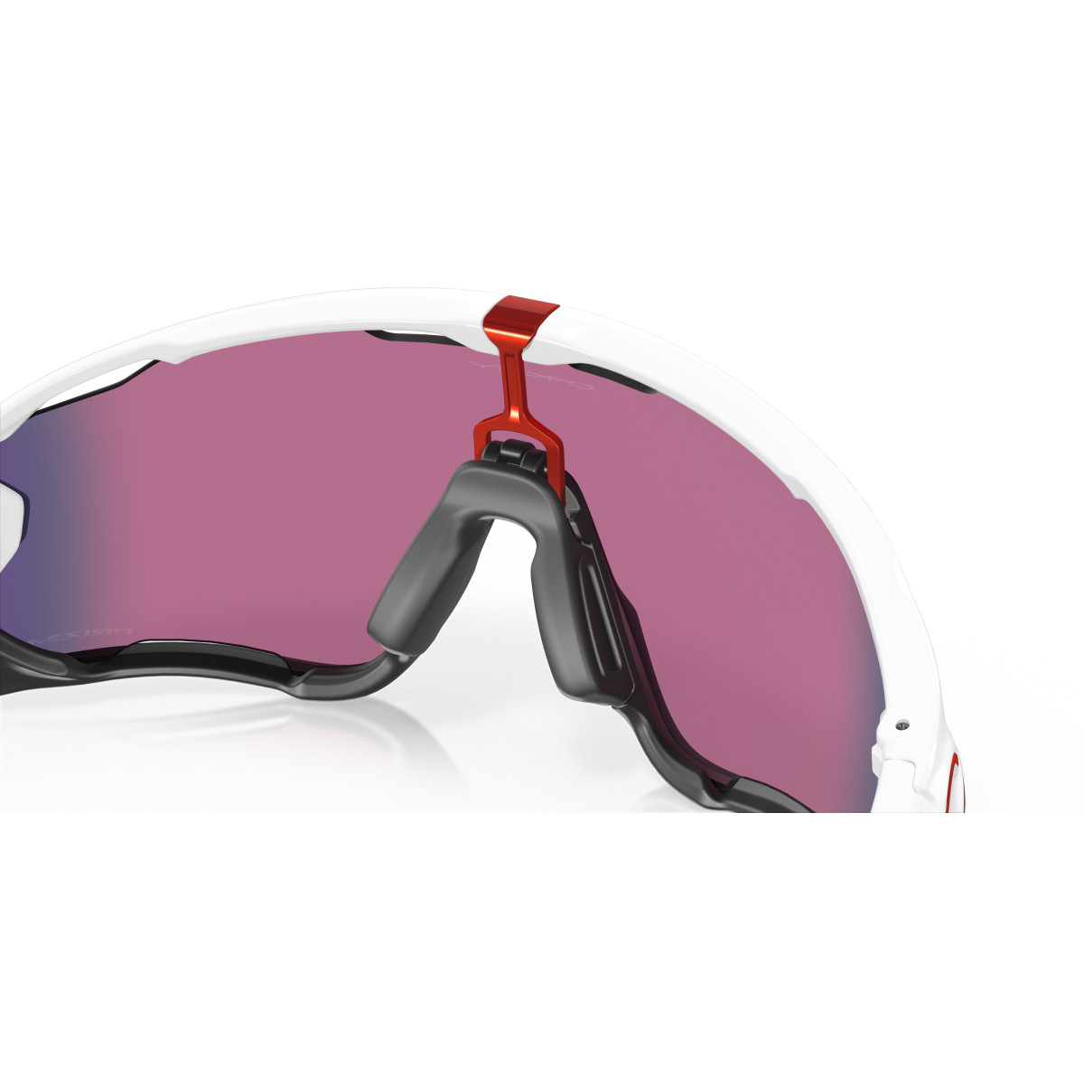 Oakley Jawbreaker päikeseprillid | Polished White - Prizm Road