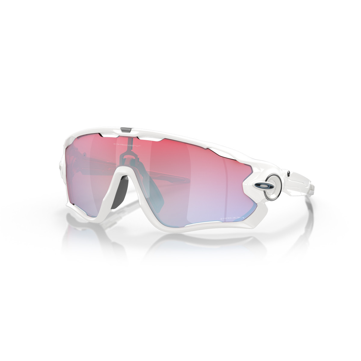 Oakley Jawbreaker päikeseprillid | Polished White - Prizm Snow Sapphire