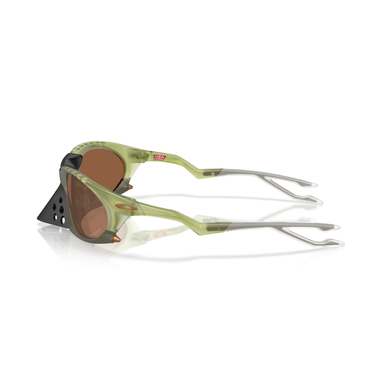 Oakley Plantaris päikeseprillid | Matt Transparent Fern - Prizm Tungsten