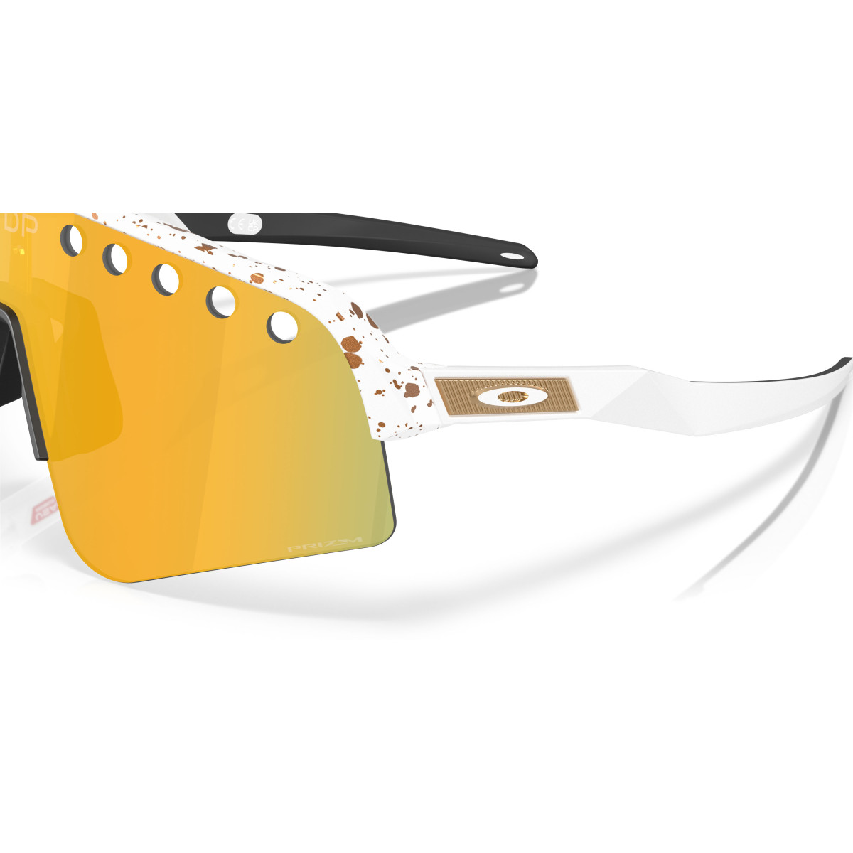 Oakley Sutro Lite Sweep Vented päikeseprillid | Red/gold Splatter - Prizm 24k