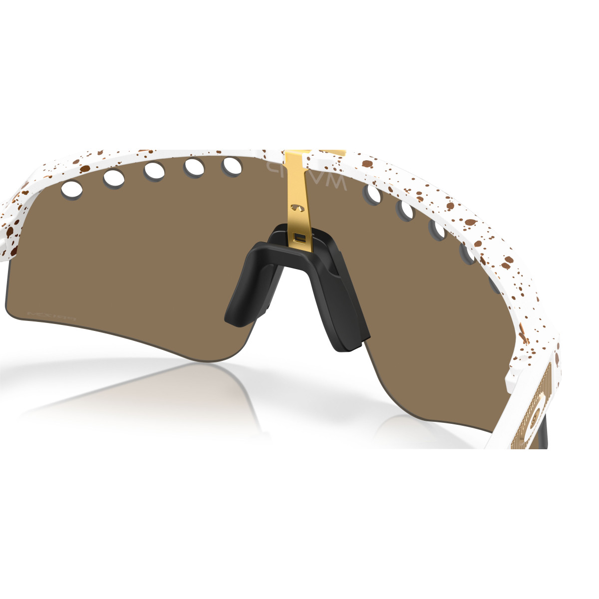 Oakley Sutro Lite Sweep Vented päikeseprillid | Red/gold Splatter - Prizm 24k