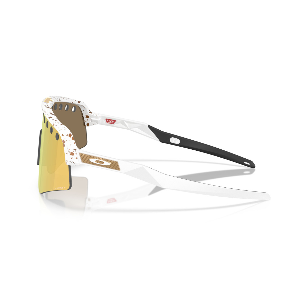 Oakley Sutro Lite Sweep Vented päikeseprillid | Red/gold Splatter - Prizm 24k