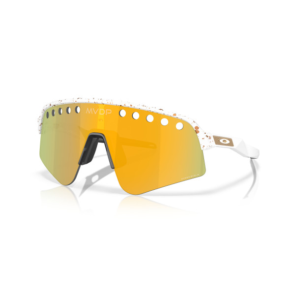 Oakley Sutro Lite Sweep Vented päikeseprillid | Red/gold Splatter - Prizm 24k