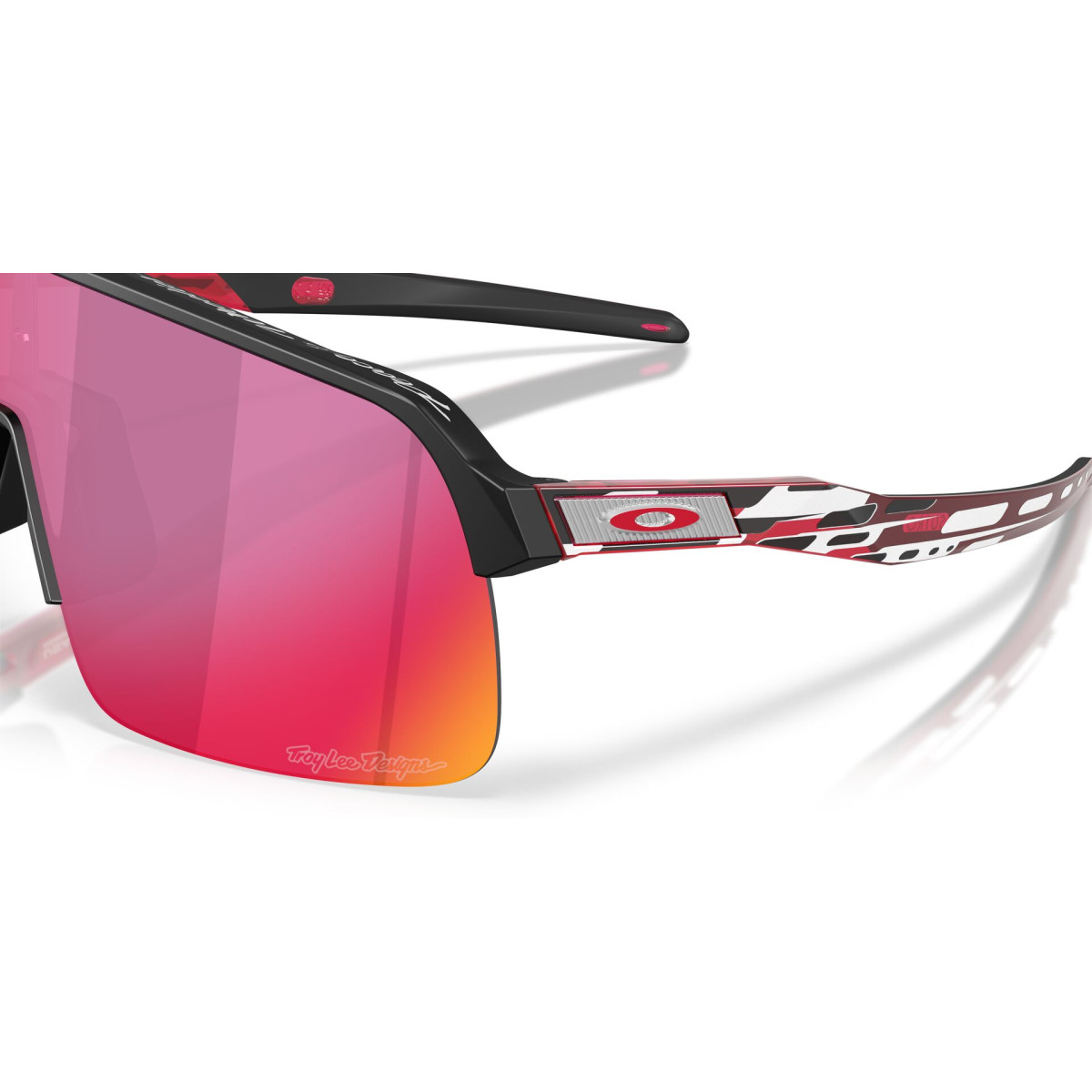 Oakley Sutro Lite Sunglasses | Troy Lee Designs | Matte Black - Prizm Road
