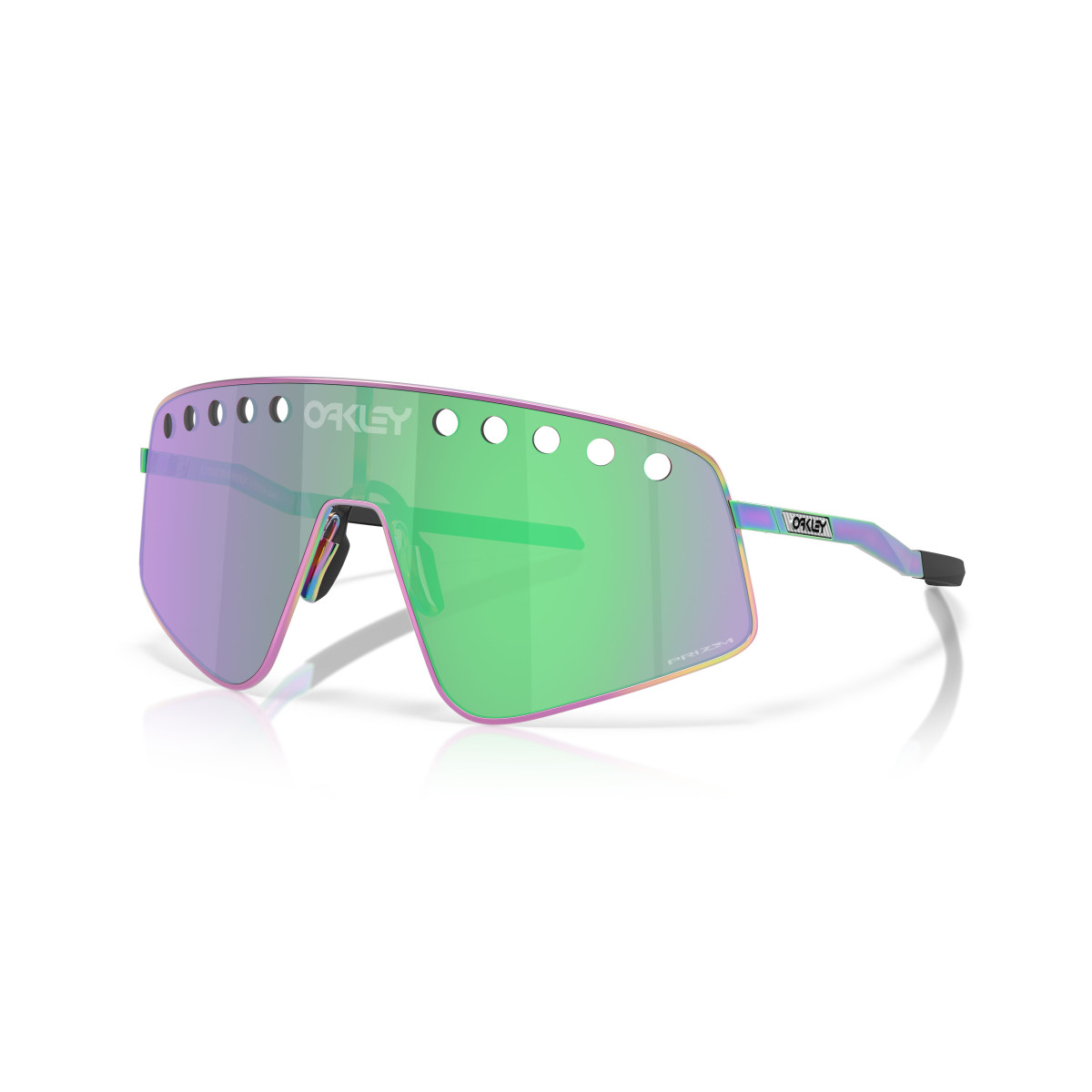 Oakley Sutro TI Sweep päikeseprillid | Polished Oil Slick - Prizm Road Jade