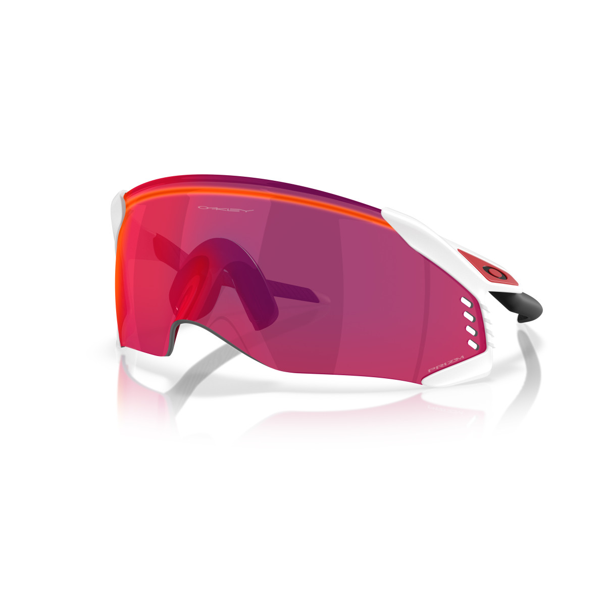 Oakley Velo Kato päikeseprillid | Matte White - Prizm Road