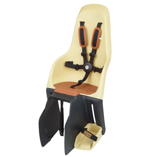 Polisport Minia CFS 26-29" pakiraamile kinnitatav laste jalgrattatool | Yellow Polisport Minia CFS 26-29" pakiraamile kinnitatav laste jalgrattatool | Yellow