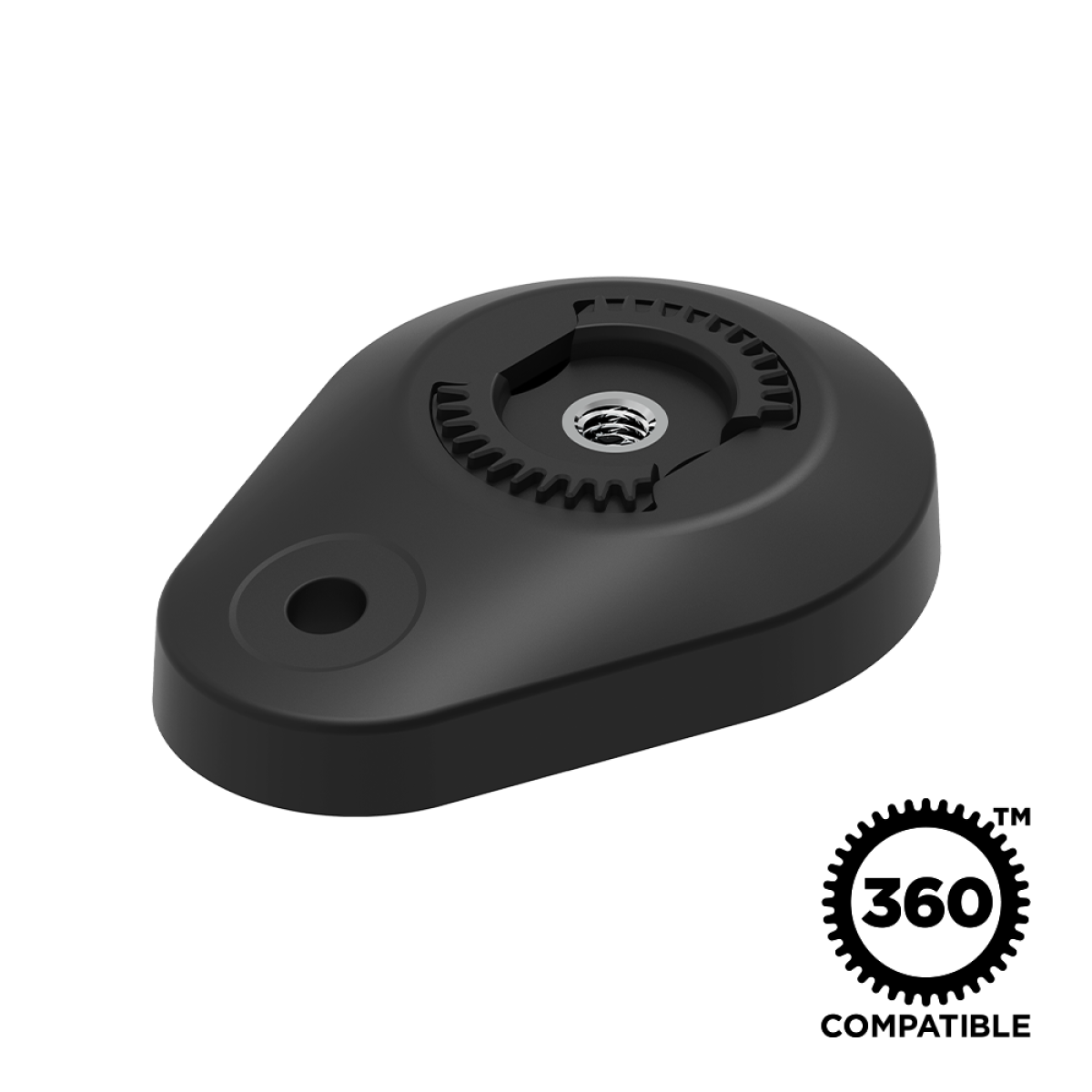 Quad Lock® 360 alus - peidetud | väike - läbi kaabli