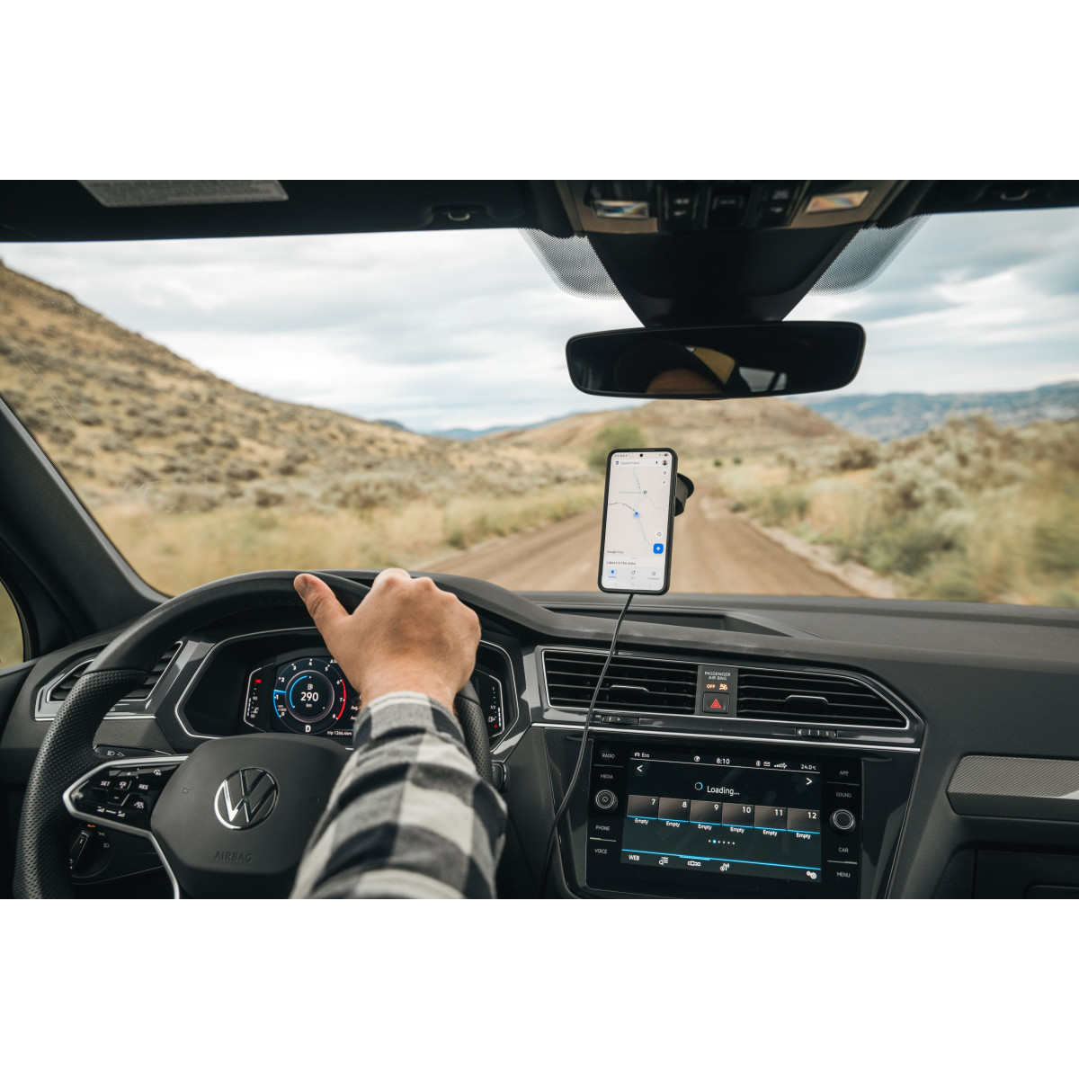 Quad Lock® Windscreen 2 stiprinājums automašīnas vējstiklam