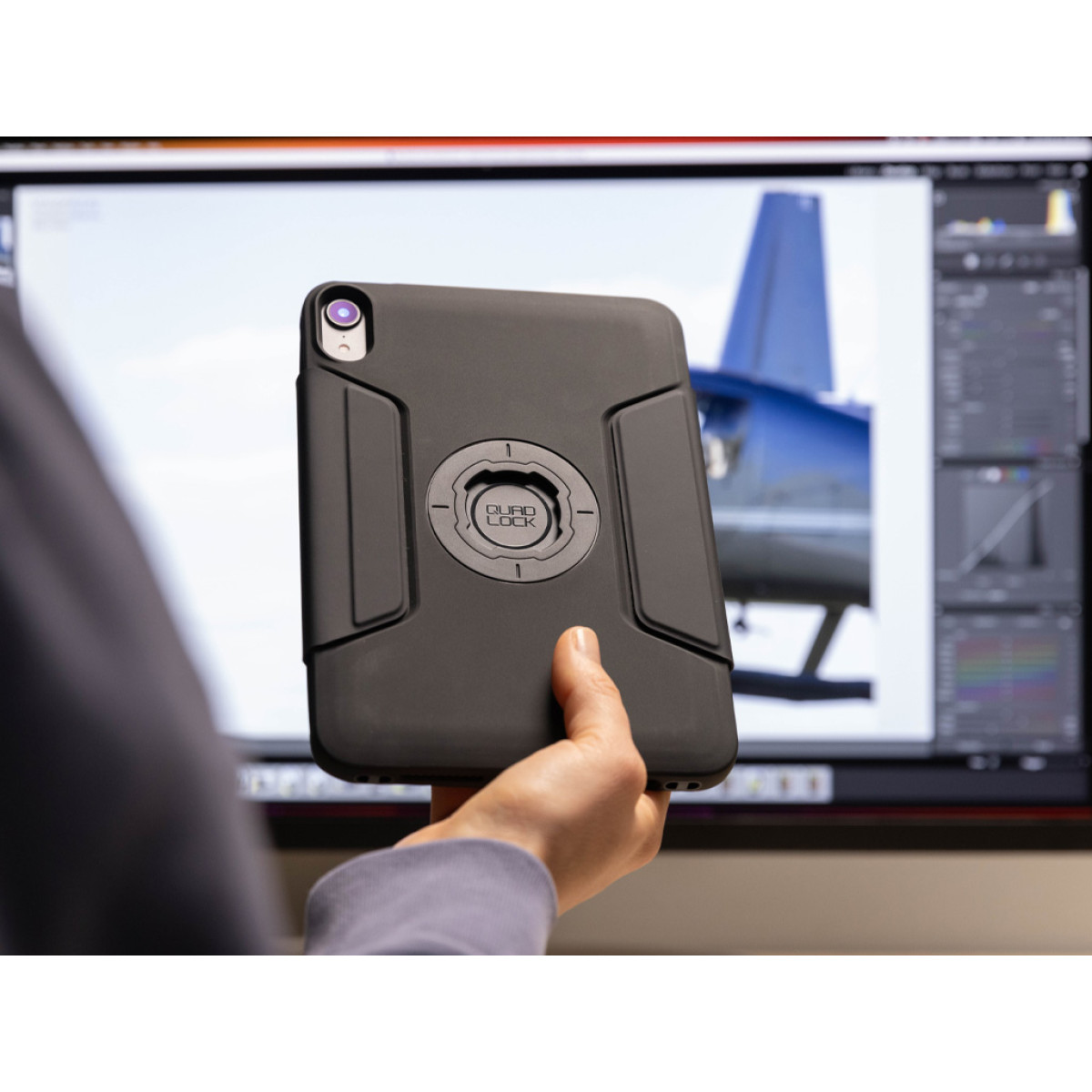 Quad Lock® MAG iPad Mini (6. paaudzes) Folio aizsardzība