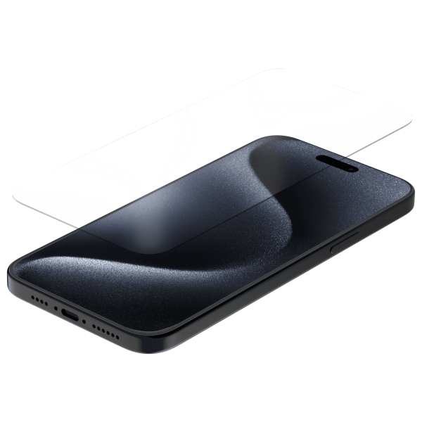 Quad Lock® klaasist kaitsekile | iPhone 15 Plus/15 Pro Max