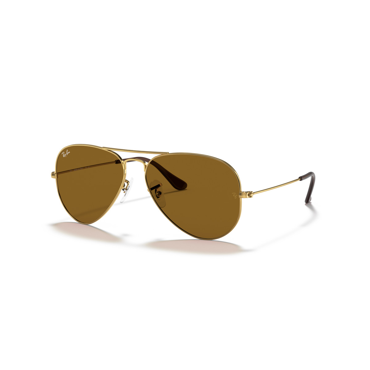 Ray-Ban Aviator Metal Large päikeseprillid | Arista Gold - B-15 Brown