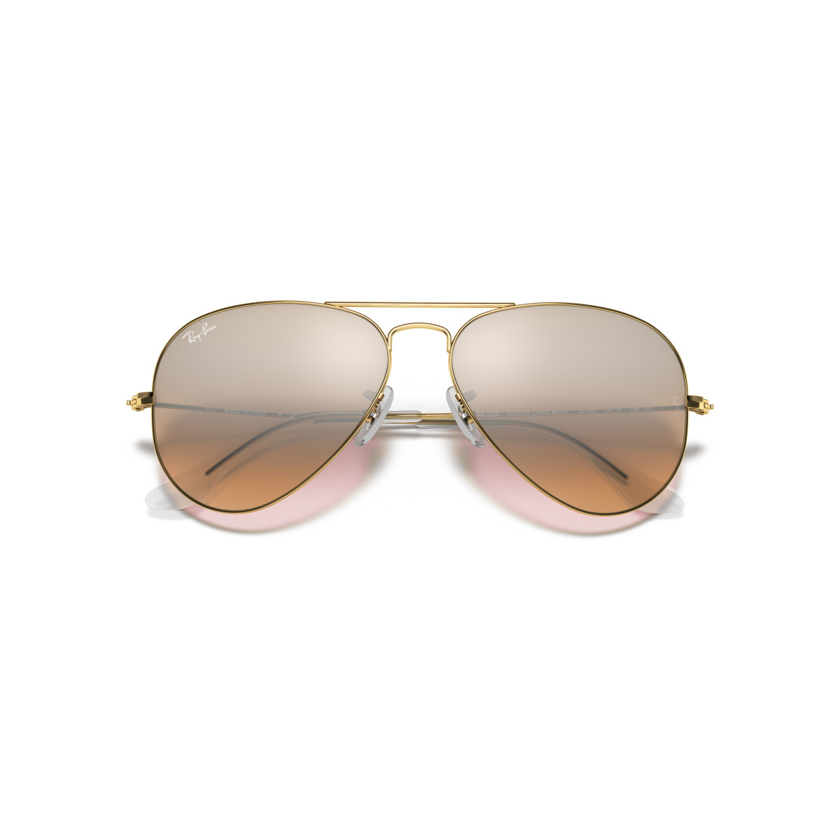 Ray-Ban Aviator Metal Large päikeseprillid | Arista Gold - Silver Pink