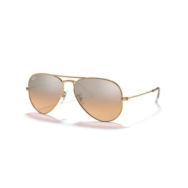 Ray-Ban Aviator Metal Large päikeseprillid | Arista Gold - Silver Pink