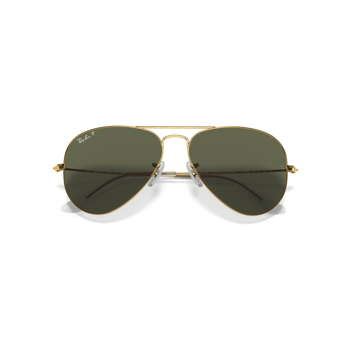 Ray-Ban Aviator Metal Large päikeseprillid | Polarised | Arista Gold - G-15 Green