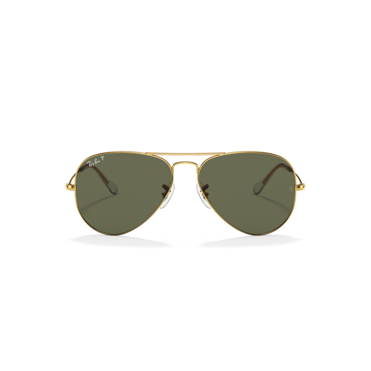 Ray-Ban Aviator Metal Large päikeseprillid | Polarised | Arista Gold - G-15 Green