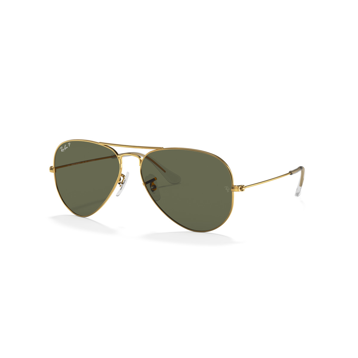Ray-Ban Aviator Metal Large päikeseprillid | Polarised | Arista Gold - G-15 Green
