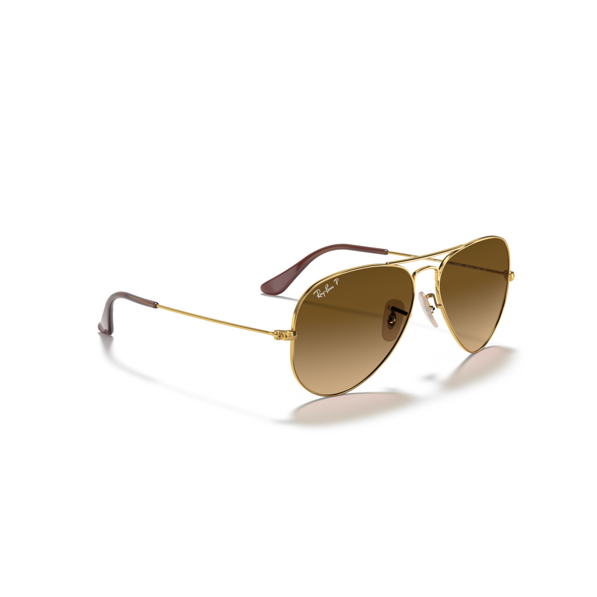 Ray-Ban Aviator Metal Large päikeseprillid | Polarised | Arista Gold - Brown