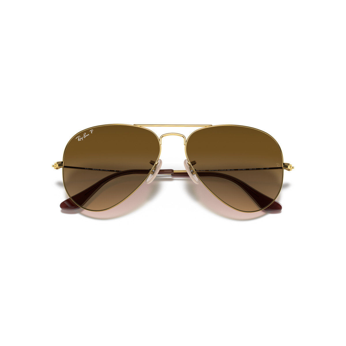 Ray-Ban Aviator Metal Large päikeseprillid | Polarised | Arista Gold - Brown