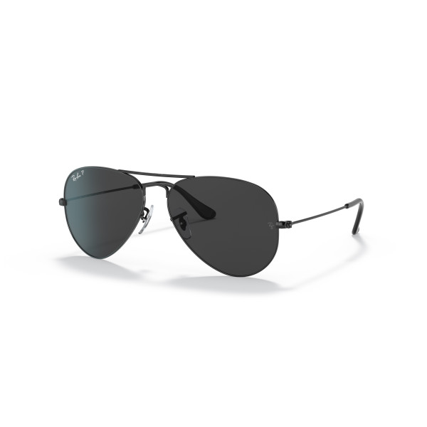 Ray-Ban Aviator Metal Large päikeseprillid | Polarised | Black - Black