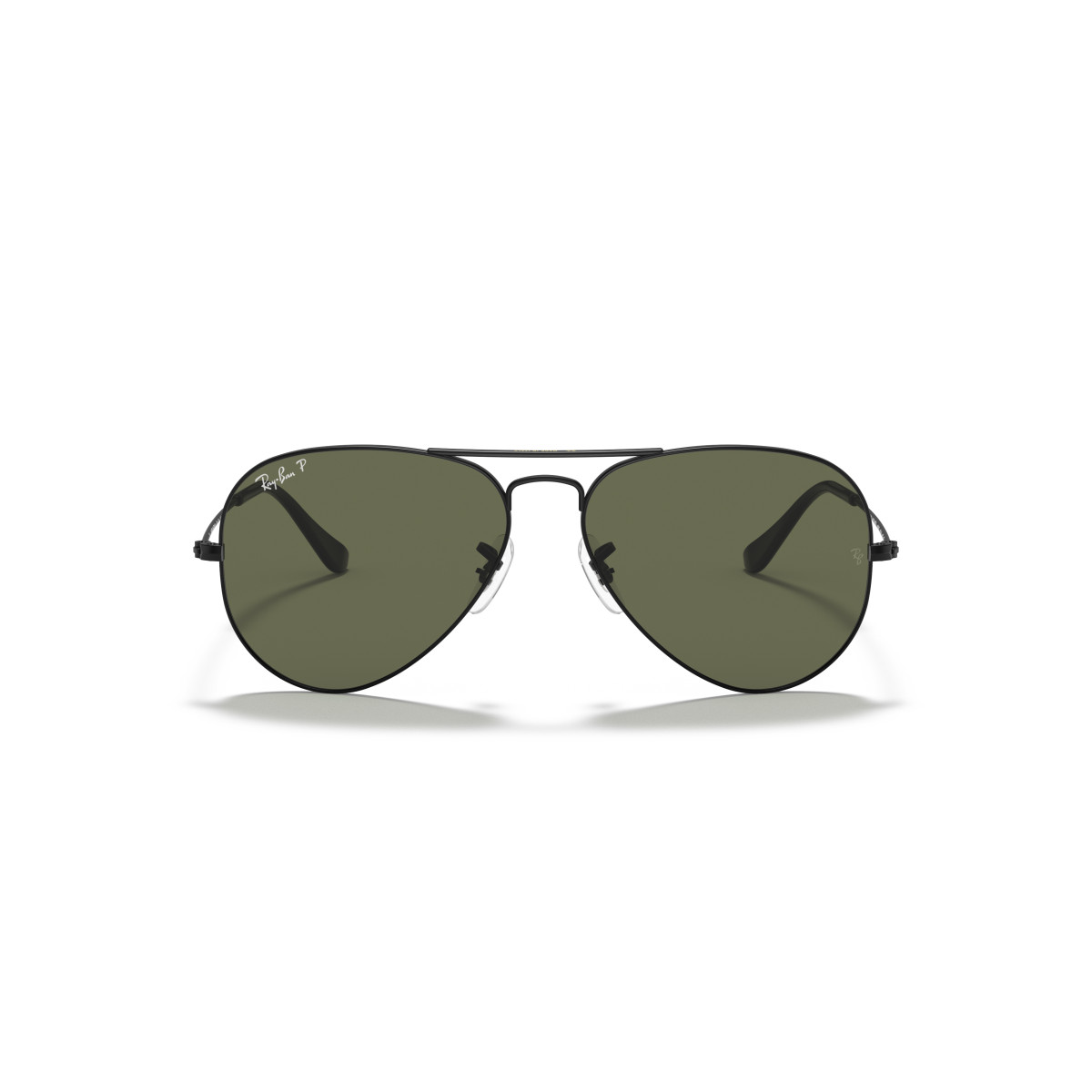 Ray-Ban Aviator Metal Large päikeseprillid | Polarised | Black - G-15 Green
