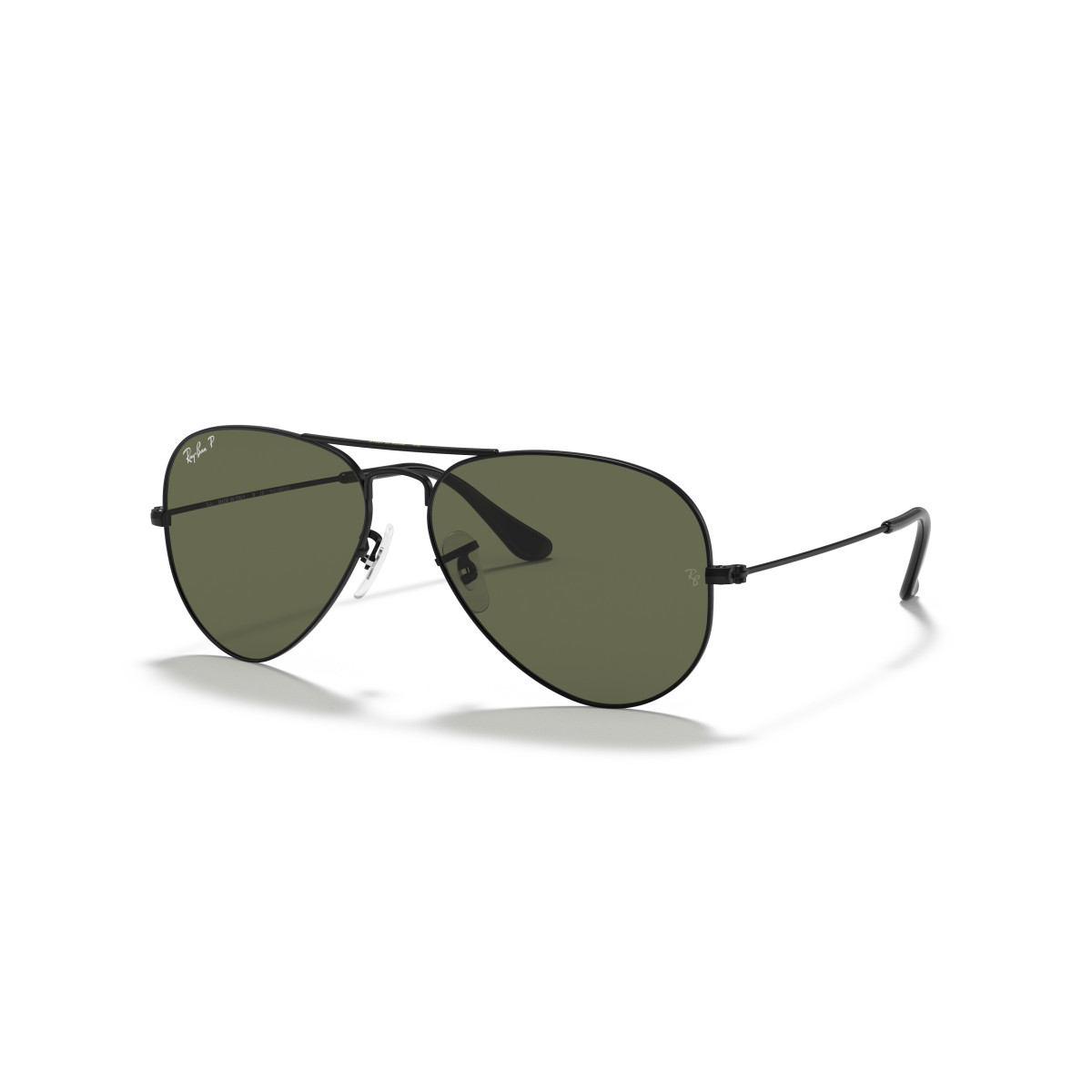 Ray-Ban Aviator Metal Large päikeseprillid | Polarised | Black - G-15 Green
