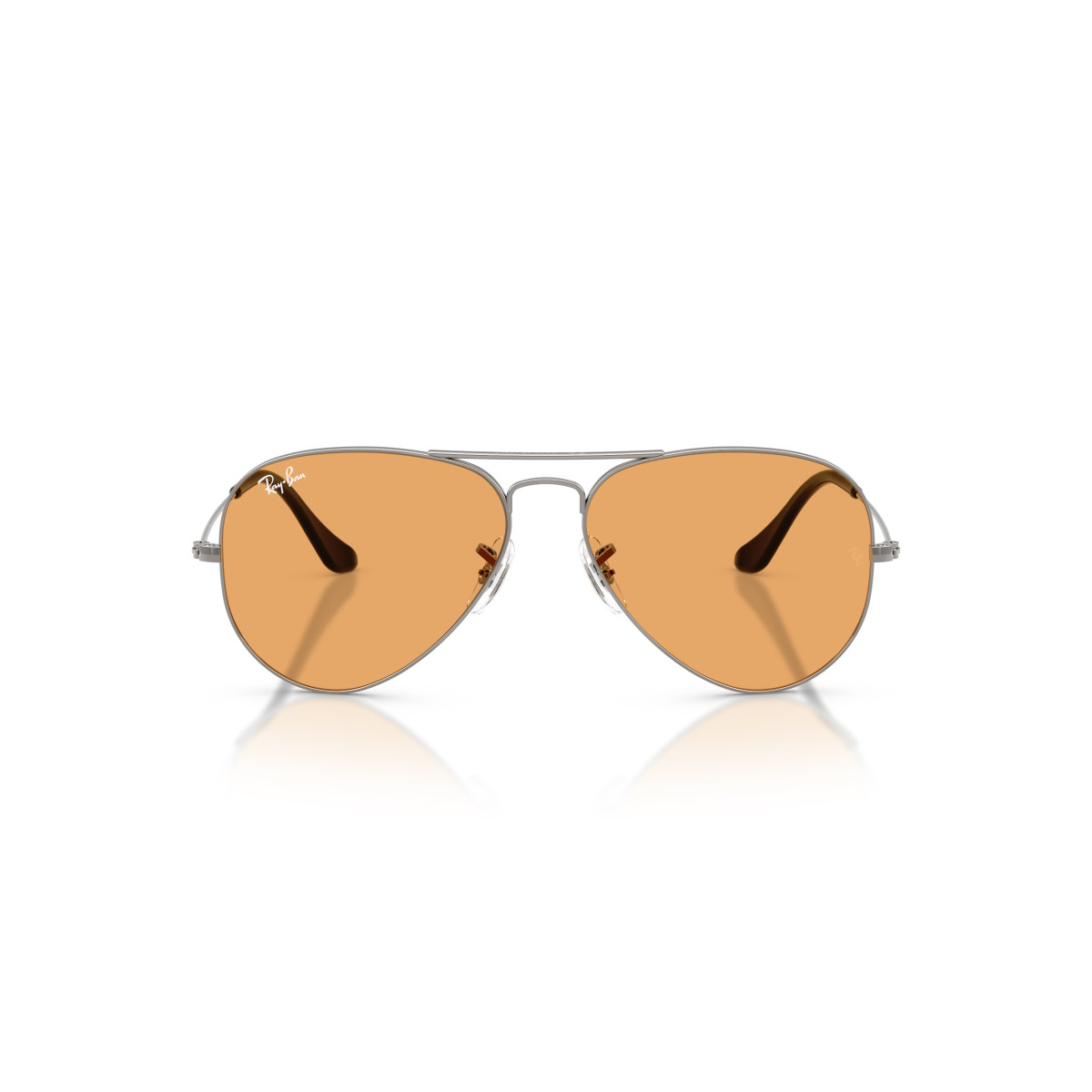 Ray-Ban Aviator Metal Large päikeseprillid | Gunmetal - Orange