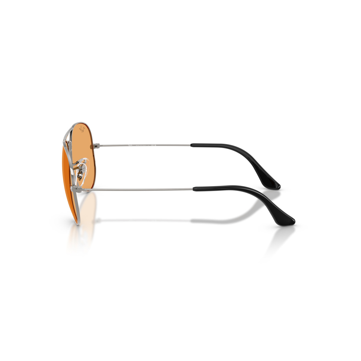 Ray-Ban Aviator Metal Large päikeseprillid | Gunmetal - Orange