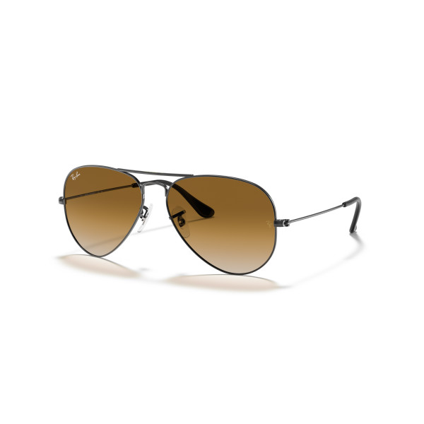 Ray-Ban Aviator Metal Large päikeseprillid | Gunmetal - Light Brown Gradient Ray-Ban Aviator Metal Large päikeseprillid | Gunmetal - Light Brown Gradient