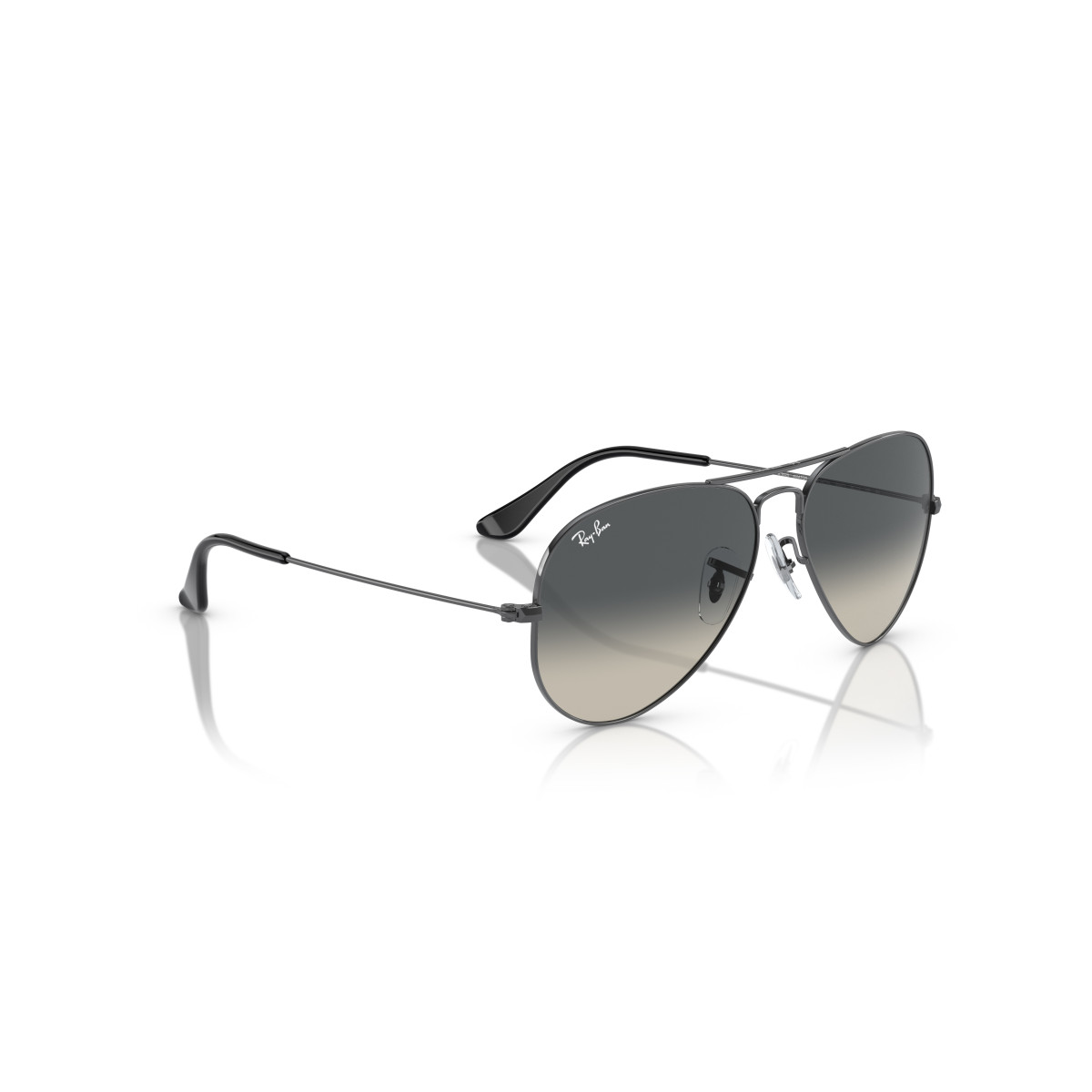 Ray-Ban Aviator Metal Large päikeseprillid | Gunmetal - Grey