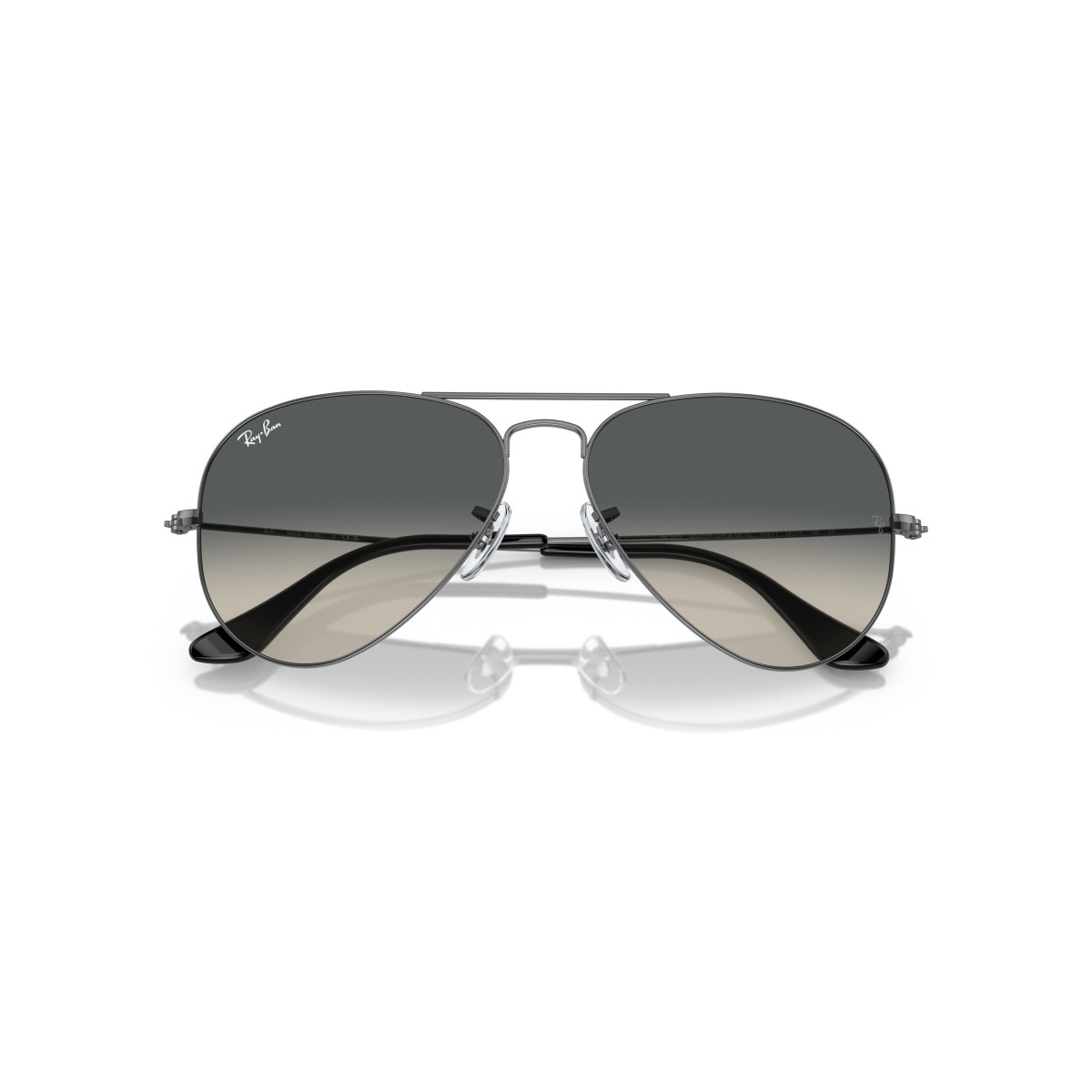 Ray-Ban Aviator Metal Large päikeseprillid | Gunmetal - Grey