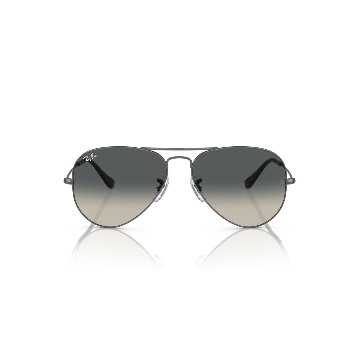 Ray-Ban Aviator Metal Large päikeseprillid | Gunmetal - Grey