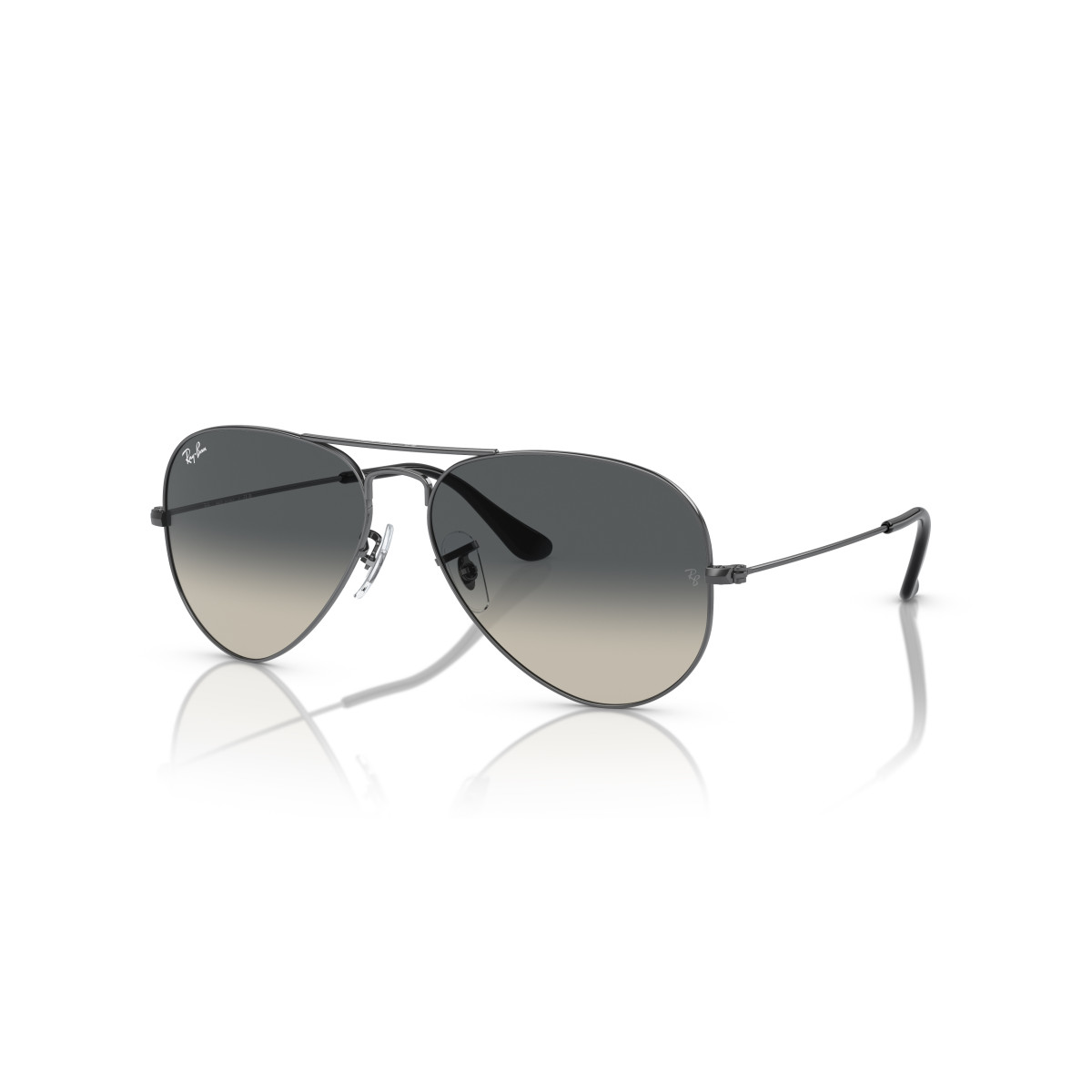 Ray-Ban Aviator Metal Large päikeseprillid | Gunmetal - Grey