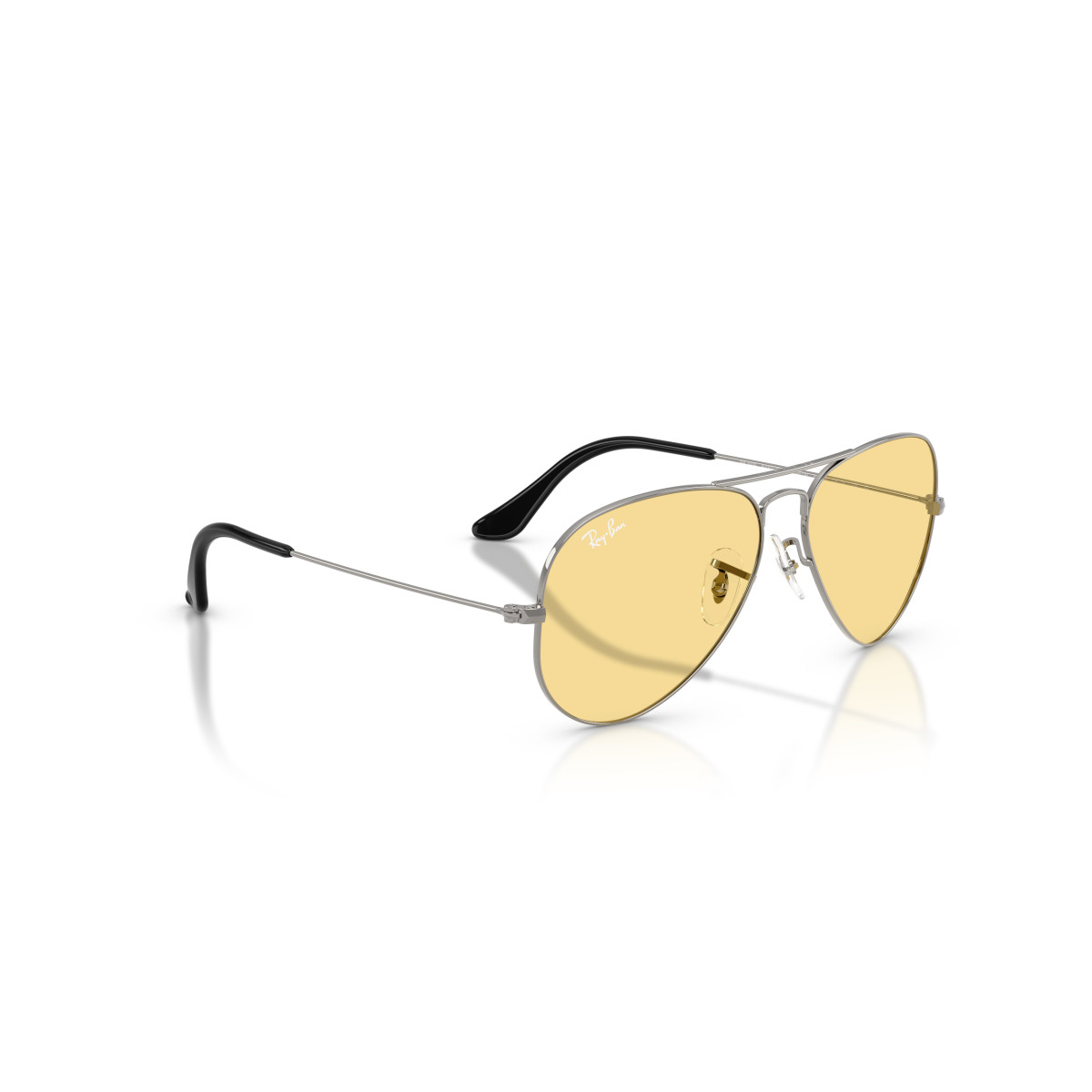 Ray-Ban Aviator Metal Large päikeseprillid | Gunmetal - Yellow
