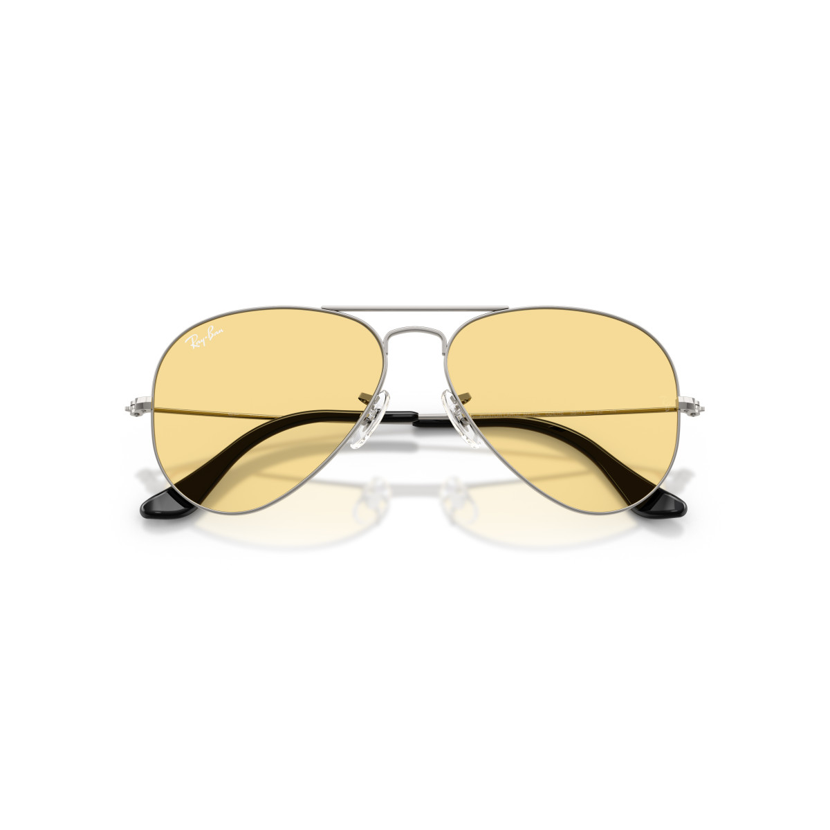 Ray-Ban Aviator Metal Large päikeseprillid | Gunmetal - Yellow