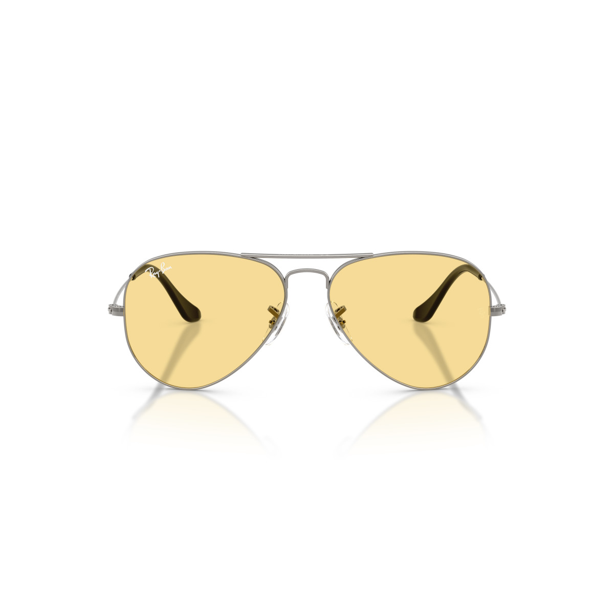 Ray-Ban Aviator Metal Large päikeseprillid | Gunmetal - Yellow