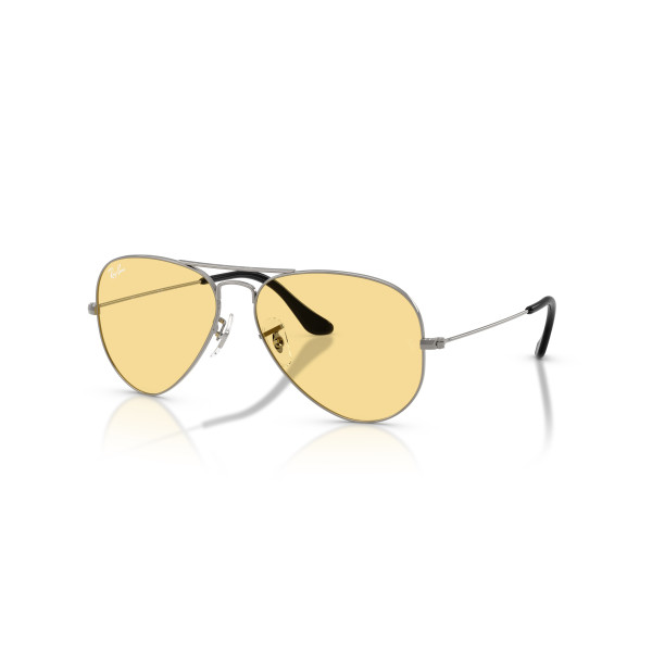 Ray-Ban Aviator Metal Large päikeseprillid | Gunmetal - Yellow Ray-Ban Aviator Metal Large päikeseprillid | Gunmetal - Yellow